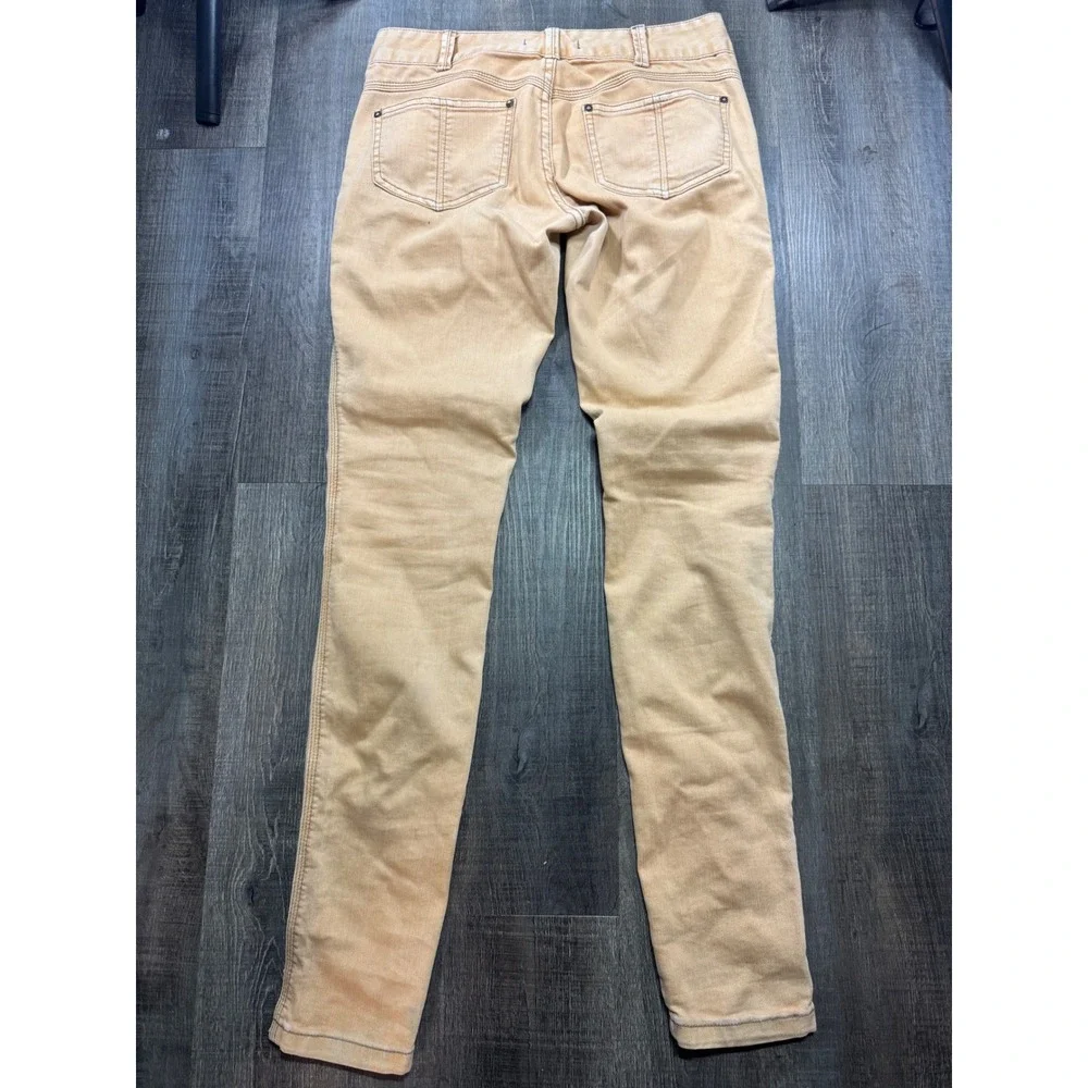 Free People Skinny Jeans Ginger Wash Low Rise Size 26 W26 Stretch Denim